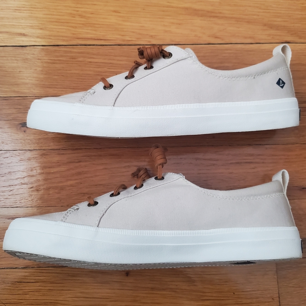 Sperry Womens Crest Vibe Canvas Sneakers Size 7.5 - Picture 6 of 13